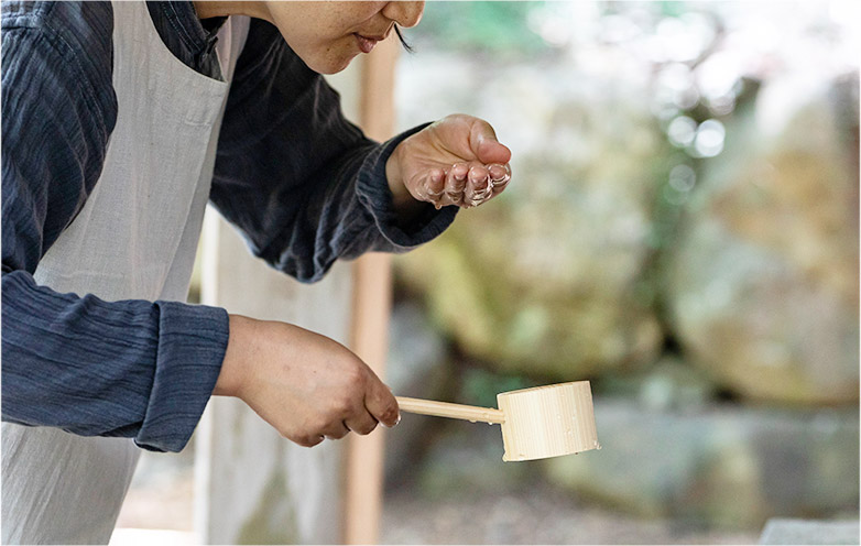 手水の作法 その３